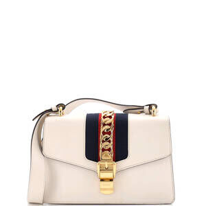 Gucci Small Sylvie Shoulder Bag Leather